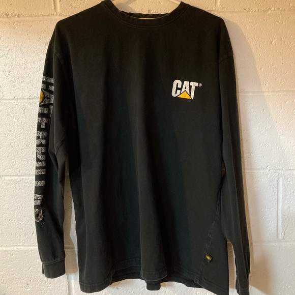 Caterpillar Other - Caterpillar Men’s long sleeve tee shirt size XL 100% cotton Vintage look/fade